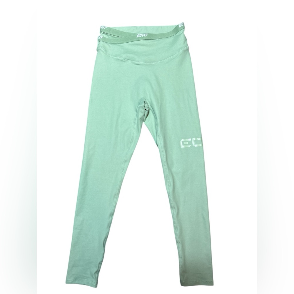 ECHT NWT Light Green Crossover Workout Leggings